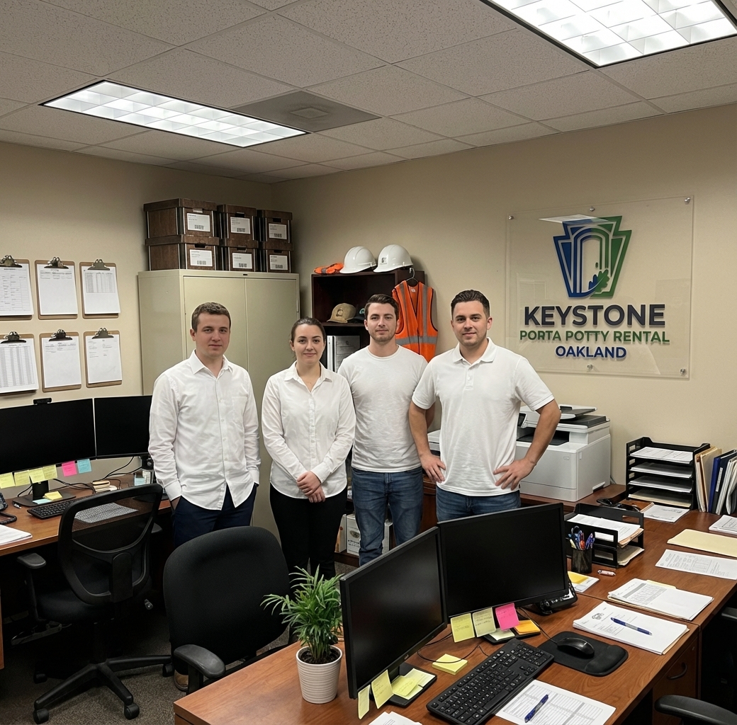 Keystone Porta Potty Rental Oakland team